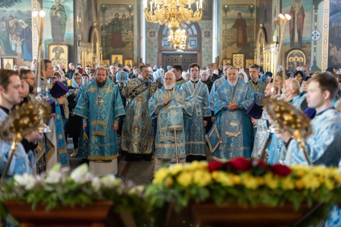 Митрополит Павел возглавил торжества по случаю принесения иконы с мощами святого равноапостольного Николая Японского в Орехово-Зуево