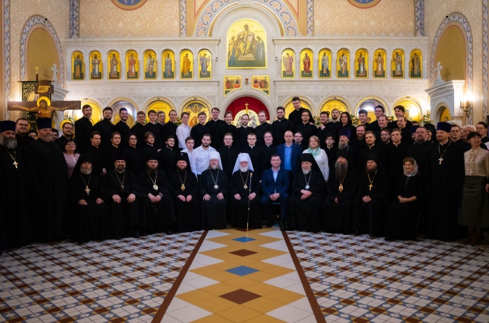 Престольный праздник домового храма Коломенской духовной семинарии