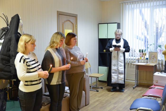 Освящение отделения дневного пребывания «Лосенок»