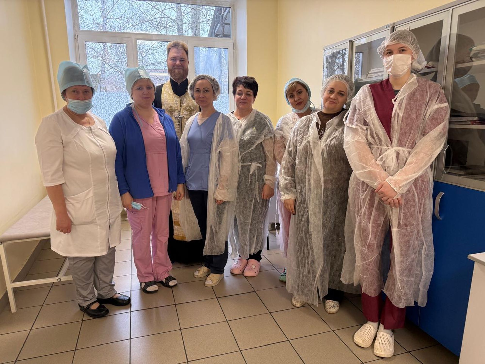 Посещение Инфекционного отделения Балашихинской больницы