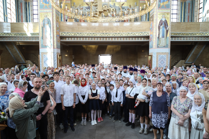 Престольный праздник в Вознесенском храме Электростали