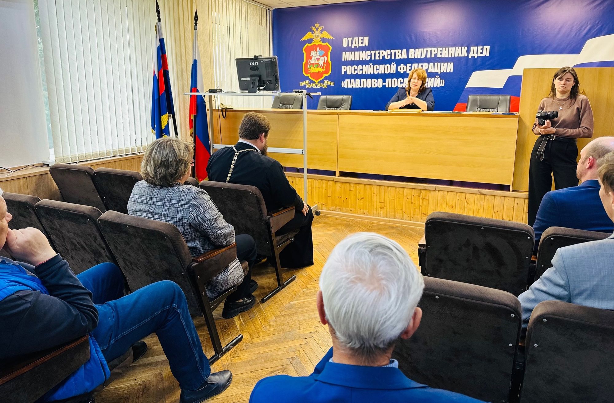 Заседание Общественного совета при павлово-посадском отделе полиции