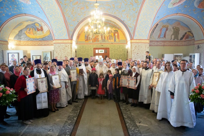 Великое освящение Сергиевского храма села Трубино 