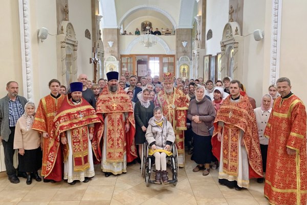 Архиерейское богослужение в Ивашево