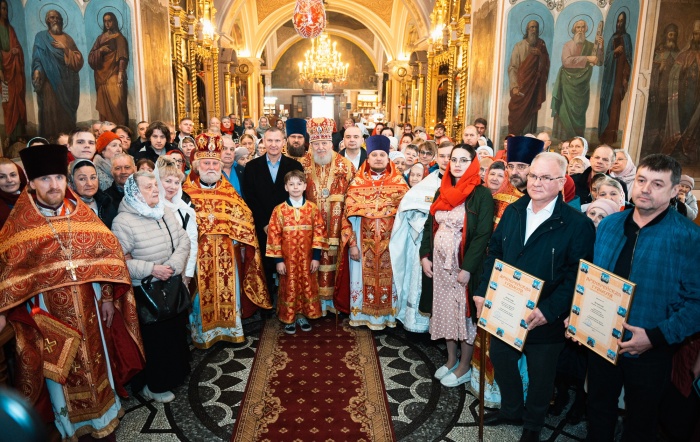 Светлый понедельник в Никольском храме г. Лосино-Петровский 