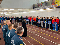 Зимнее первенство по пожарно-спасательному спорту в Павловском Посаде