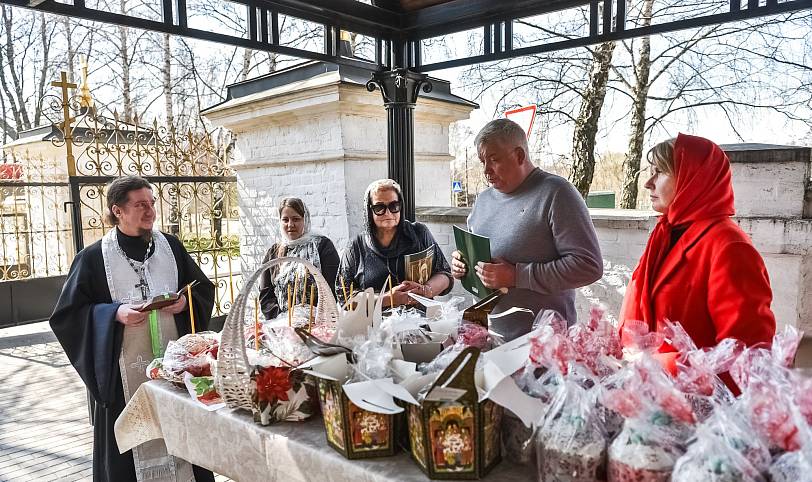 Благотворительная акция в Троицком храме деревни Павлино