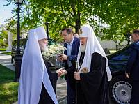 Святейший Патриарх Кирилл посетил Новодевичий ставропигиальный монастырь и возглавил заседание Архиерейского совета Московской митрополии