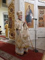 Архиерейское богослужение в Преображенском кафедральном соборе Балашихи 