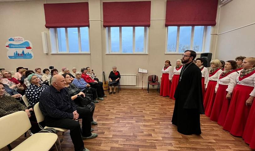 Концерт для участников движения «Активное долголетие» в Павловском Посаде