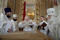 Великое освящение Свято-Духовского храма села Шкинь Коломенского района