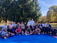 Спортивные соревнования в Военно-морском госпитале Купавны