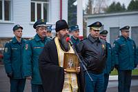 Проводы гуманитарной колонны МЧС в&nbsp;Ногинске