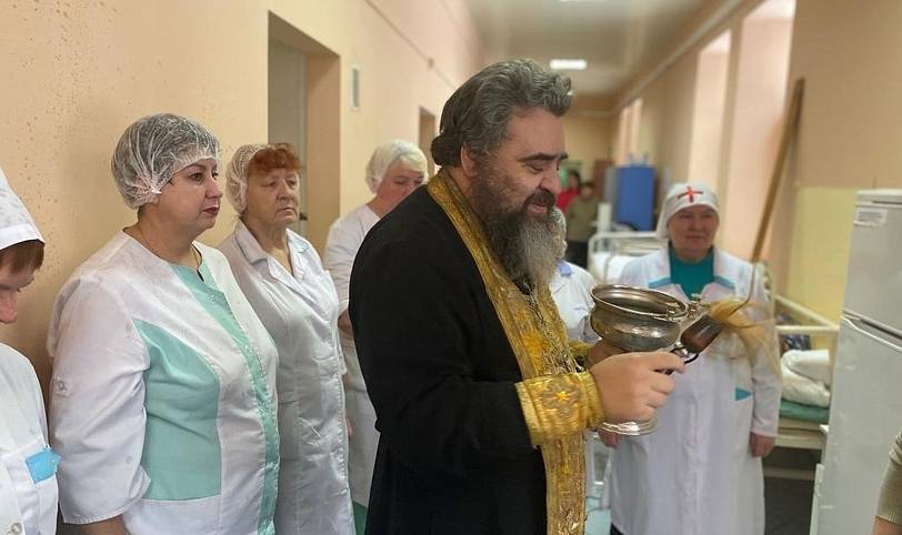 Освящение хирургического отделения больницы в Ликино-Дулёве