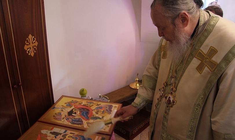 Престольный праздник во Всехсвятском храме г. Ликино-Дулёво