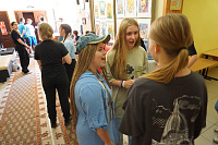 Открытие слета православной молодежи в Кудинове