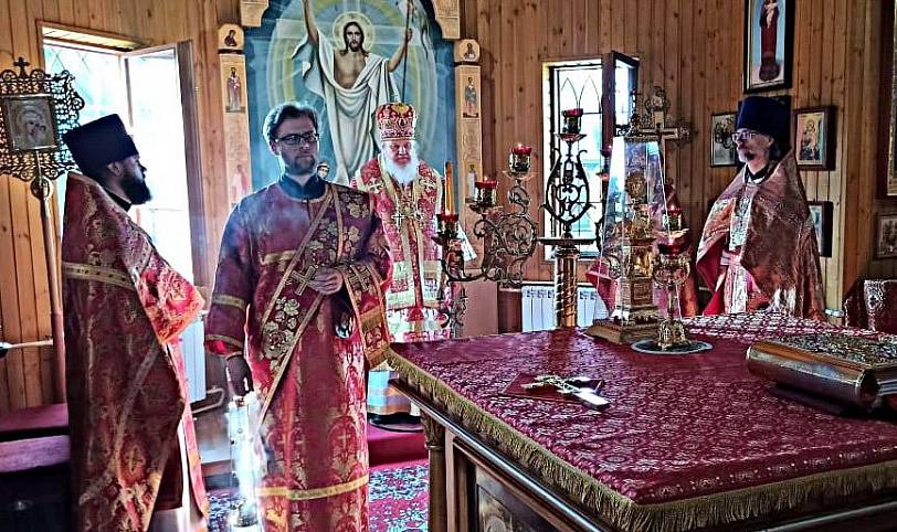 Престольный праздник в храме страстотерпца царя Николая г. Щёлково