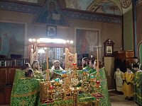 Престольный праздник в Иоанно-Богословском храме г. Ликино-Дулёво