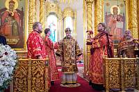 Патриаршее богослужение в Георгиевском соборе г. Одинцово