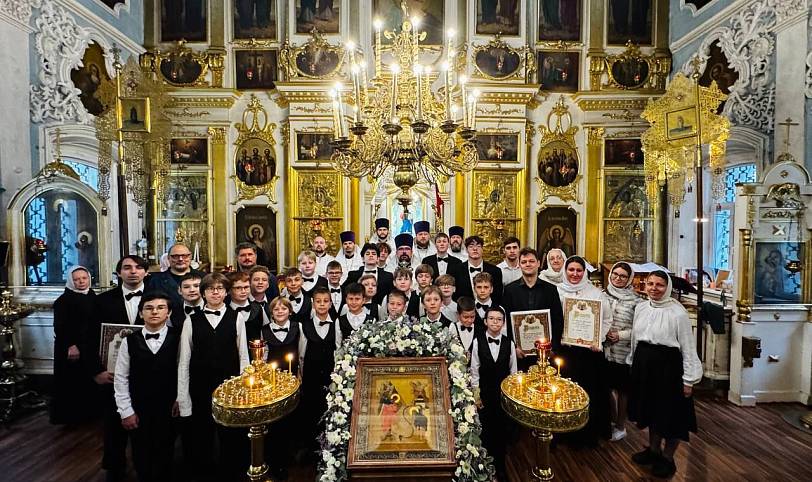 Престольный праздник в Николо-Архангельском храме Балашихи