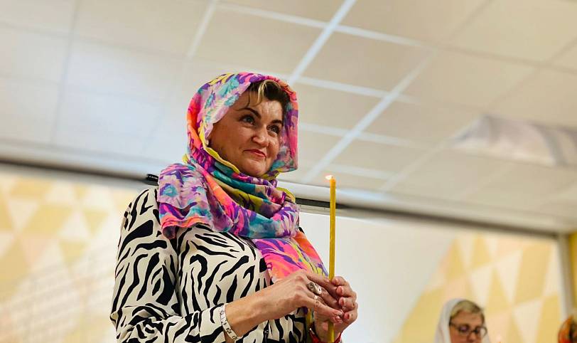 Освящение новой школы в Павловском Посаде