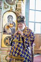 Архиерейское богослужение в Троицком соборе города Щёлково