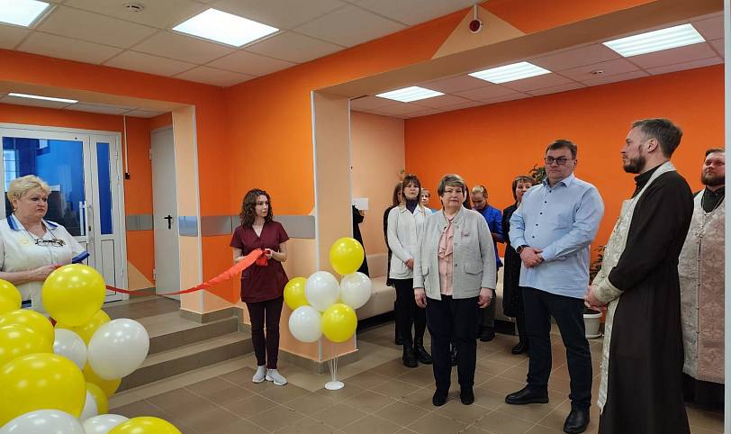 Освящение отреставрированного корпуса «Доброго дома» в Орехово-Зуеве