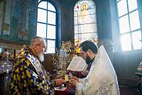 Архиерейское богослужение в Троицком соборе города Щёлково