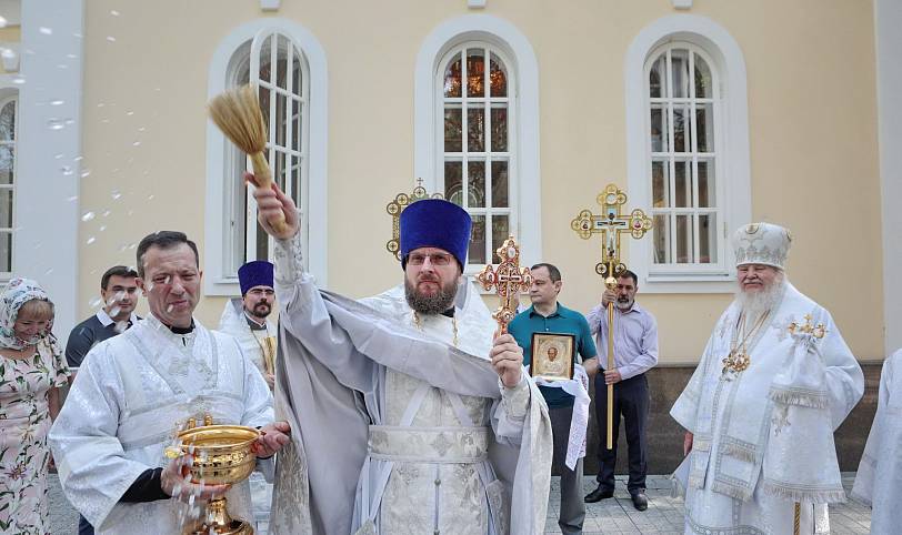 Пятилетие со дня Великого освящения Никольского храма г. Балашихи