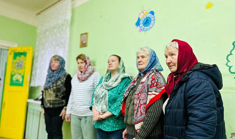 Открытие мастерской по изготовлению маскировочных сетей при Казанском храме села Казанское