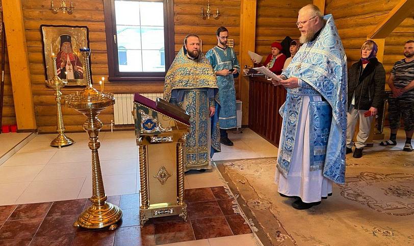 Престольный праздник в больничном храме «Отрада и Утешение» деревни Андреево