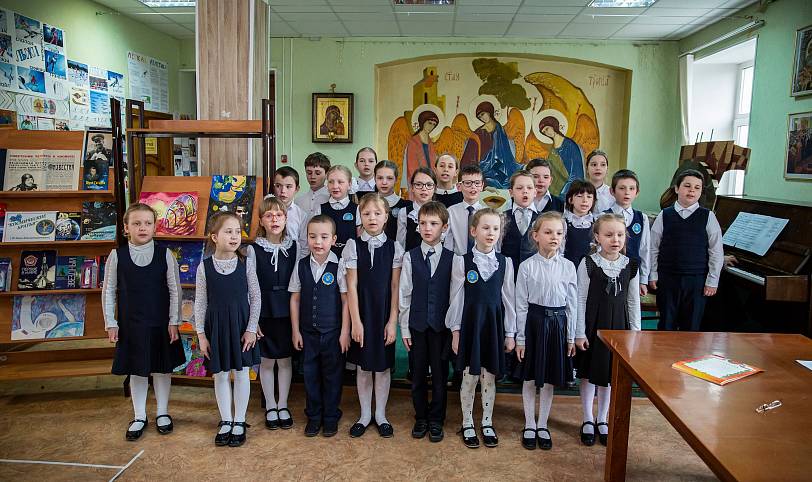 День космонавтики в Алексиевской гимназии г. Щелково