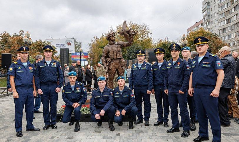Открытие памятника участникам Специальной военной операции в Орехово-Зуеве