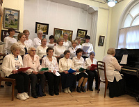 Открытие выставки «Фрязинская палитра» в культурном центре города Фрязино