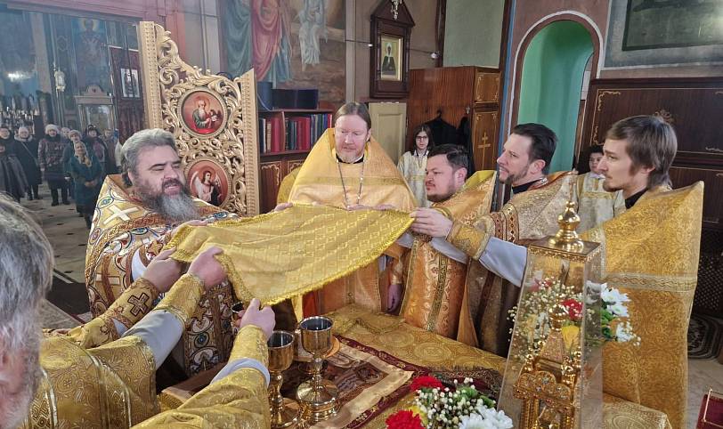 Престольный праздник в Иоанно-Богословском храме г. Ликино-Дулёво