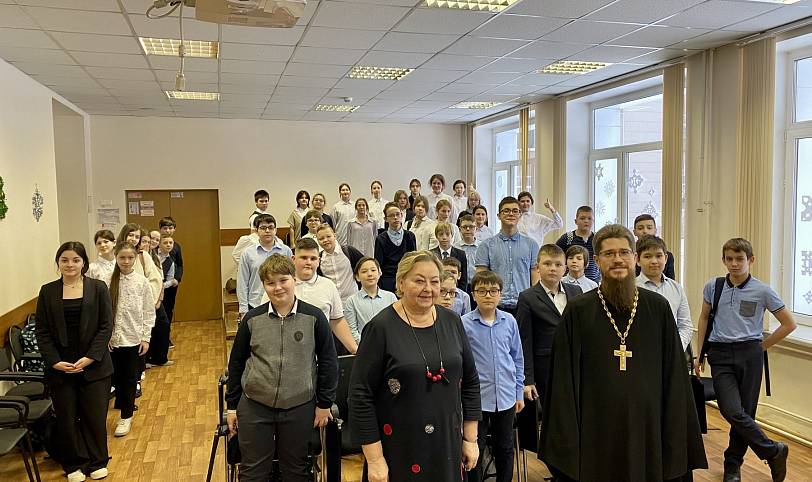 Посещение школ в Щёлковском благочинии
