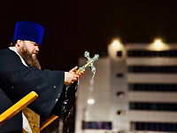 Праздник Крещения Господня в Казанском храме города Павловский Посад