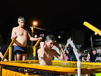 Праздник Крещения Господня в Казанском храме города Павловский Посад