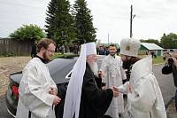 Великое освящение Свято-Духовского храма села Шкинь Коломенского района