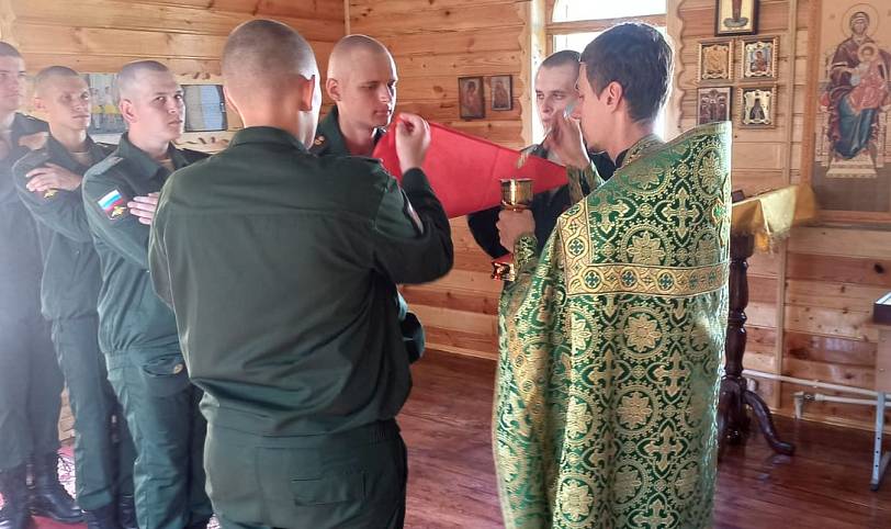 Праздник святых благоверных князей Бориса и Глеба в Учебном центре Железнодорожных войск города Щёлково