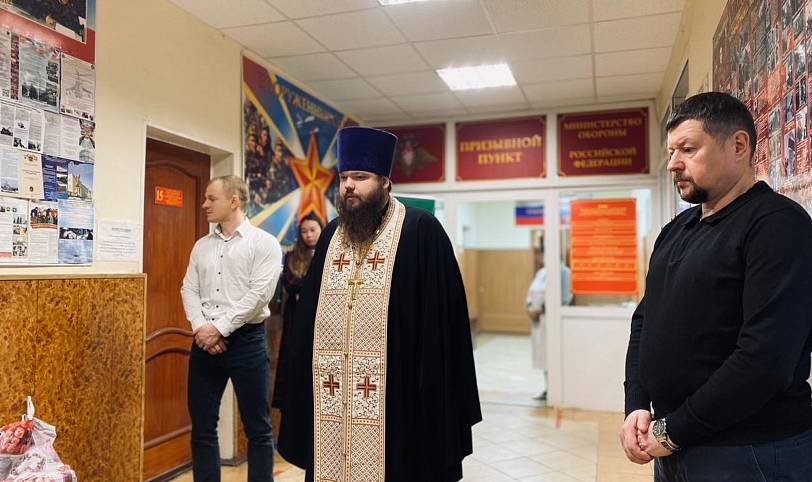 Проводы призывников в Павловском Посаде