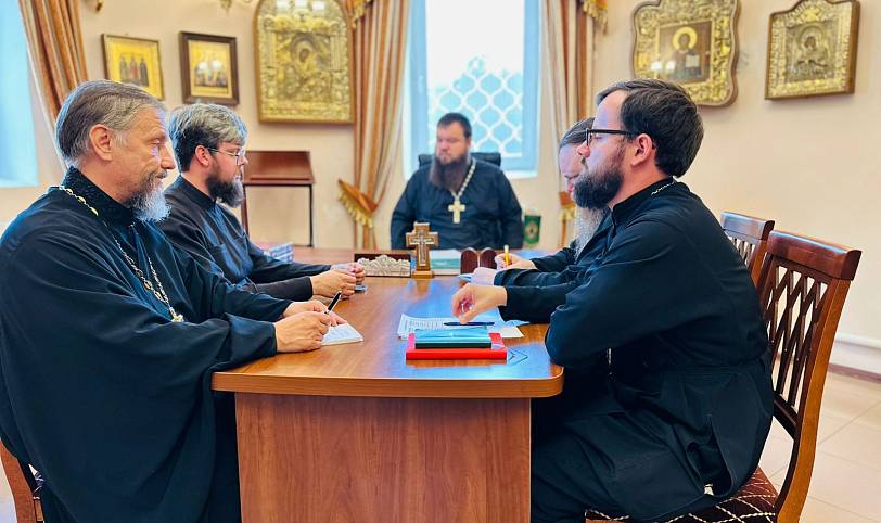 Рабочая встреча с духовенством в Павловском Посаде