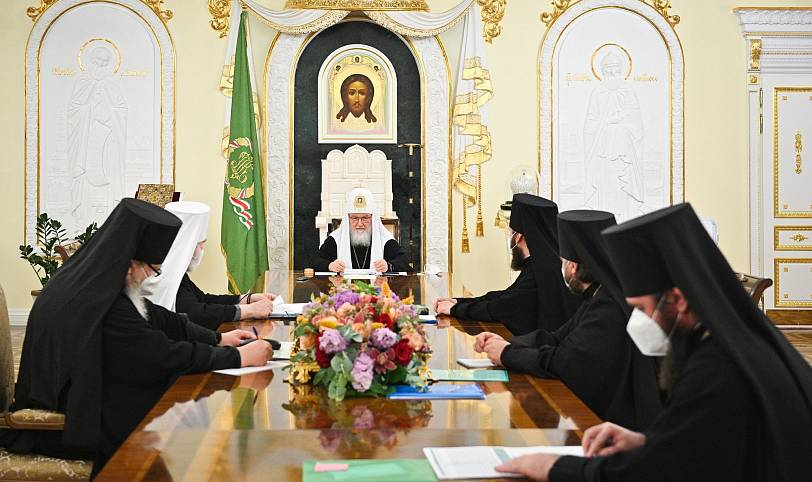 Заседание Архиерейского совета Московской митрополии 