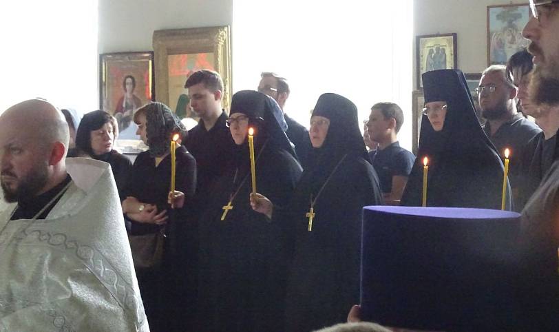 Отпевание протоиерея Николая Лопуховича
