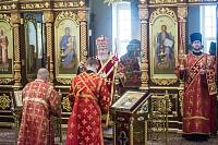 Престольный праздник в Покровском храме села Пустоша 