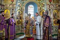 Архиерейское богослужение в Троицком соборе города Щёлково