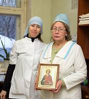 Освящение инфекционного отделения Электростальской больницы