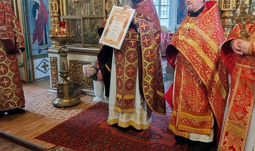 Престольный праздник в Никитском храме деревни Кабаново