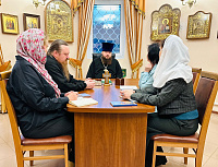 Рабочая встреча в Казанском храме города Павловский Посад