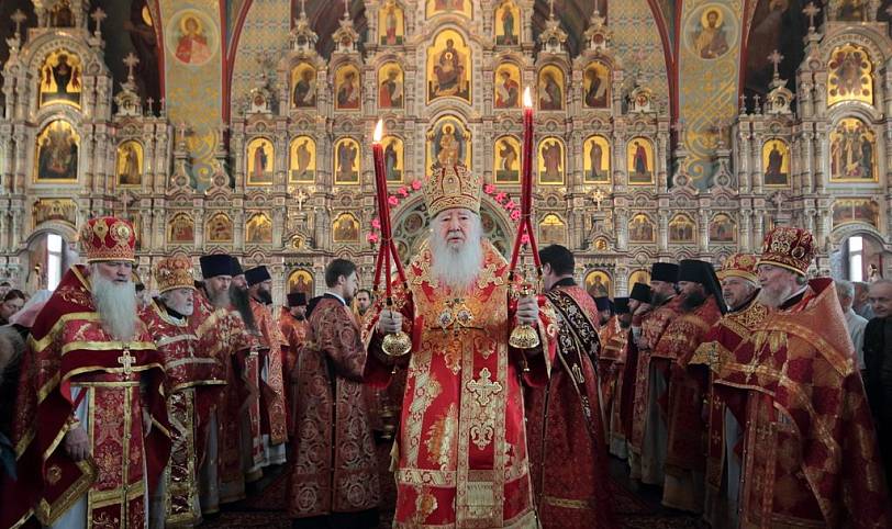 Пасхальный визит митрополита Ювеналия в Щелково